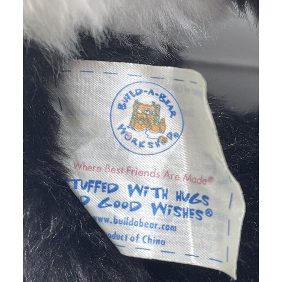 VTG Build A Bear Panda Bear With 3 Peace Sign Tee Shirt Plush Stuffed Animal Toy - Picture 12 of 14